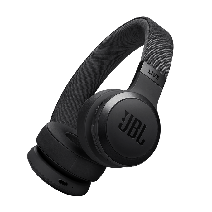 JBL Live 670NC Wireless On Ear Headphones with True Adaptive Noise Cancelling
